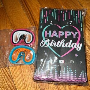 Multiple birthday party themes lot!
